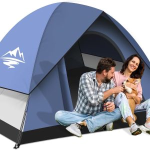 Tents for Camping,3-4 Person Camping Tent,Waterproof and Windproof Tent, Easy to Set up Outdoor Dome Tent for Outdoor Activities, Adventure, Festivals, Backyard,Hiking